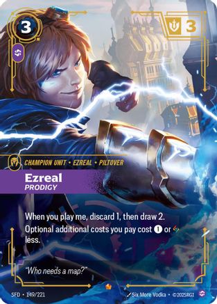 Ezreal – Prodigy (149) Foil - Spiritforged