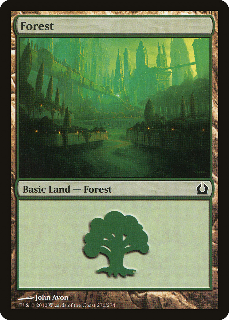 Forest (270) Foil - Return to Ravnica