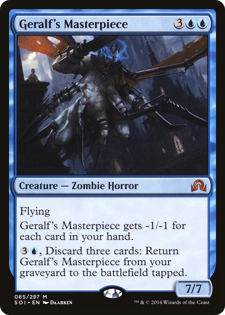 Geralf's Masterpiece (065) Foil - Shadows over Innistrad