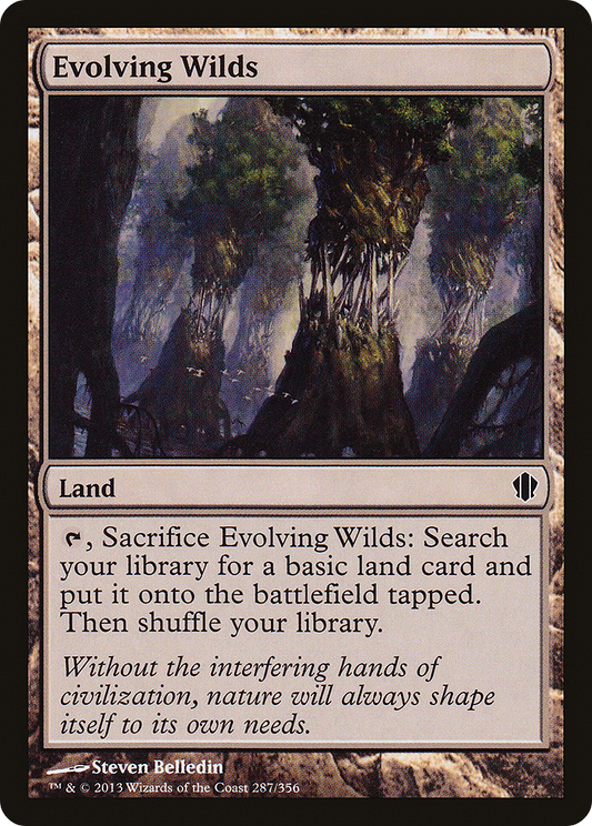 Evolving Wilds (287) - Commander 2013