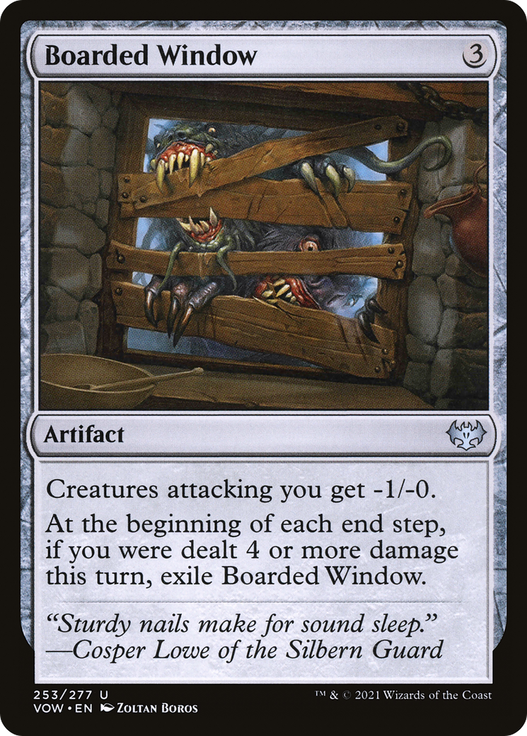 Boarded Window [Innistrad: Crimson Vow] | Silver Goblin