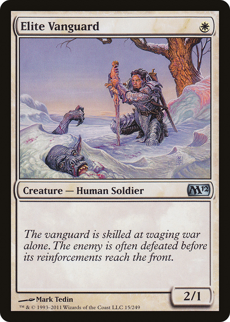 Elite Vanguard (015) Foil - Magic 2012