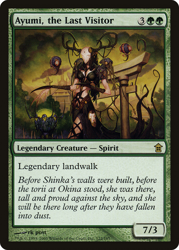 Ayumi, the Last Visitor (122) Foil - Saviors of Kamigawa