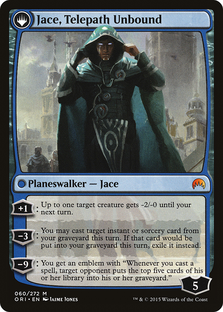 Jace, Vryn's Prodigy // Jace, Telepath Unbound (ORI-60) - The List