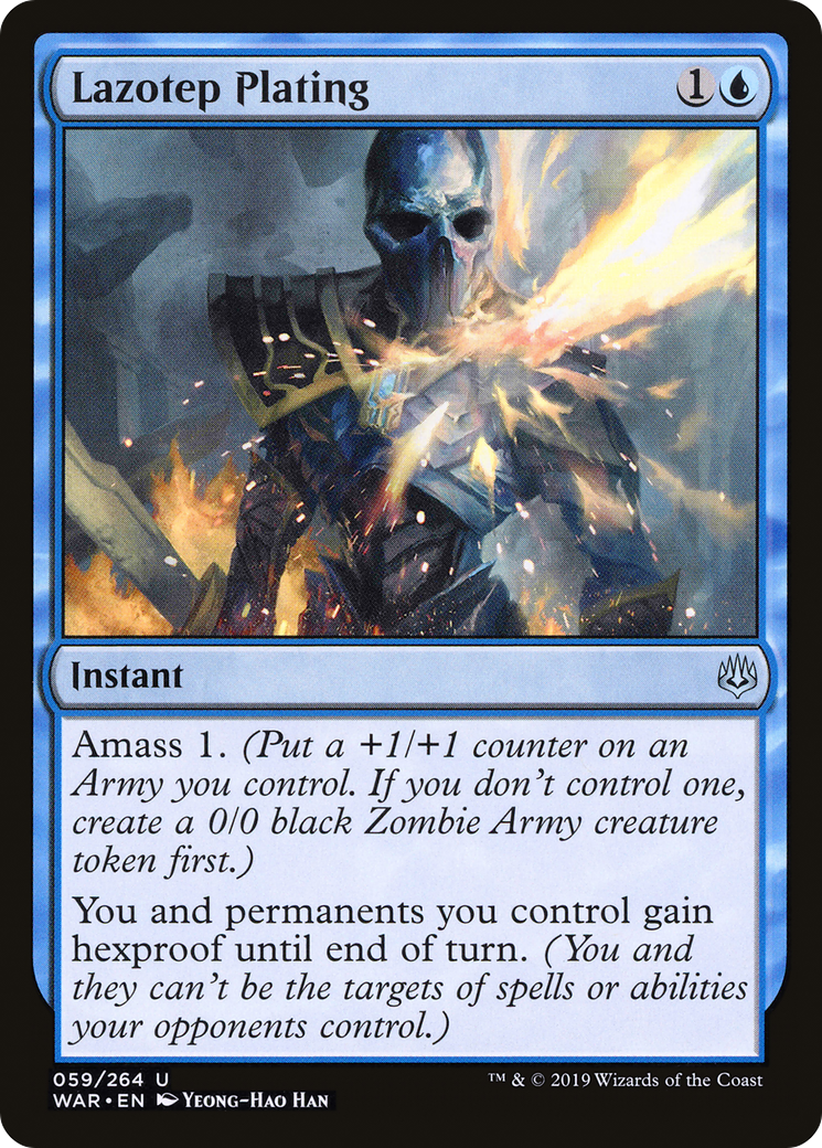 Lazotep Plating (059) Foil - War of the Spark