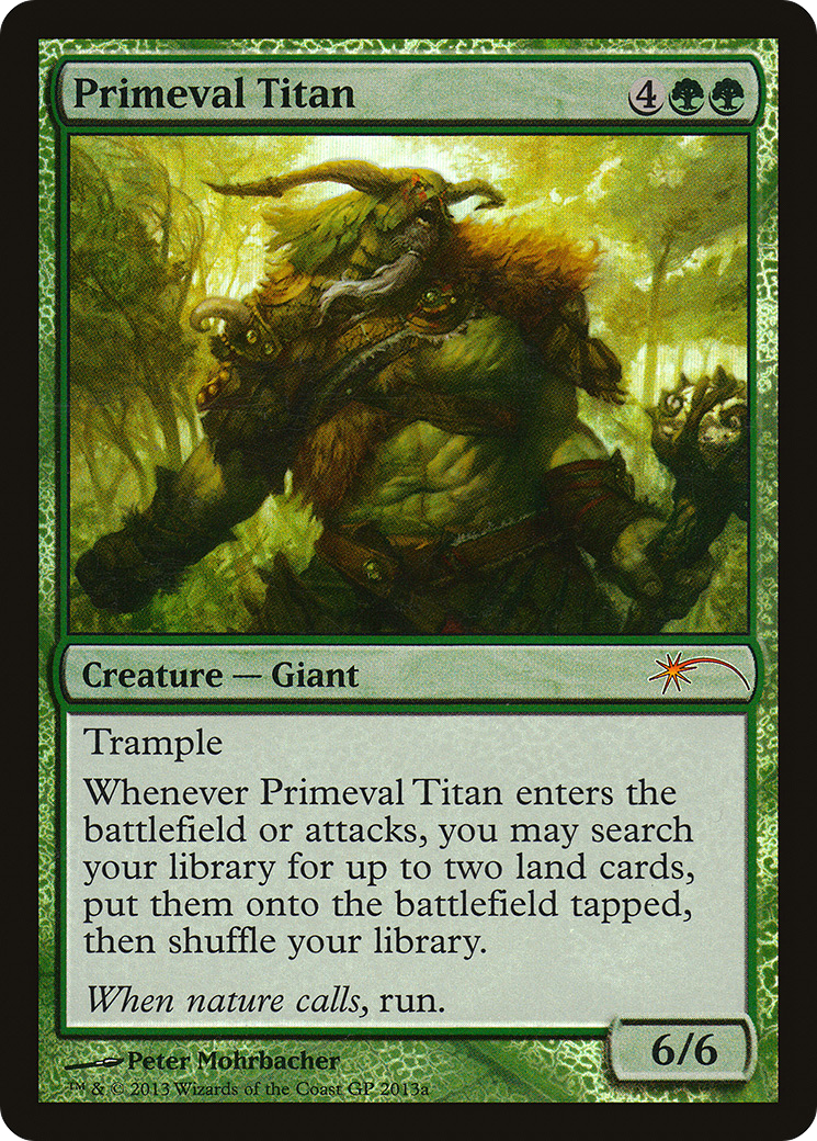 Primeval Titan Foil - Grand Prix Promos