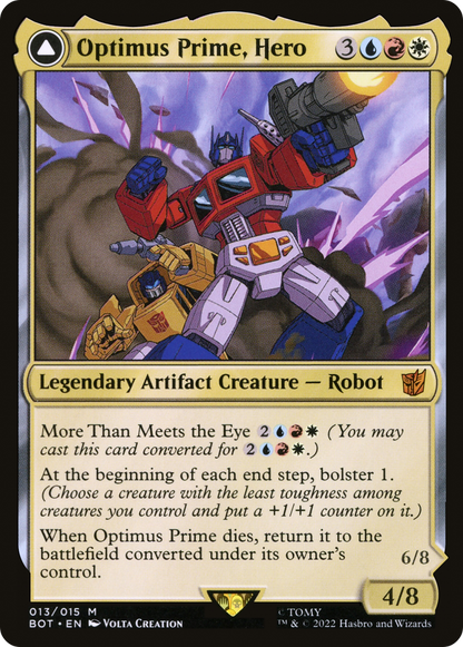 Optimus Prime, Hero // Optimus Prime, Autobot Leader (013) - Transformers