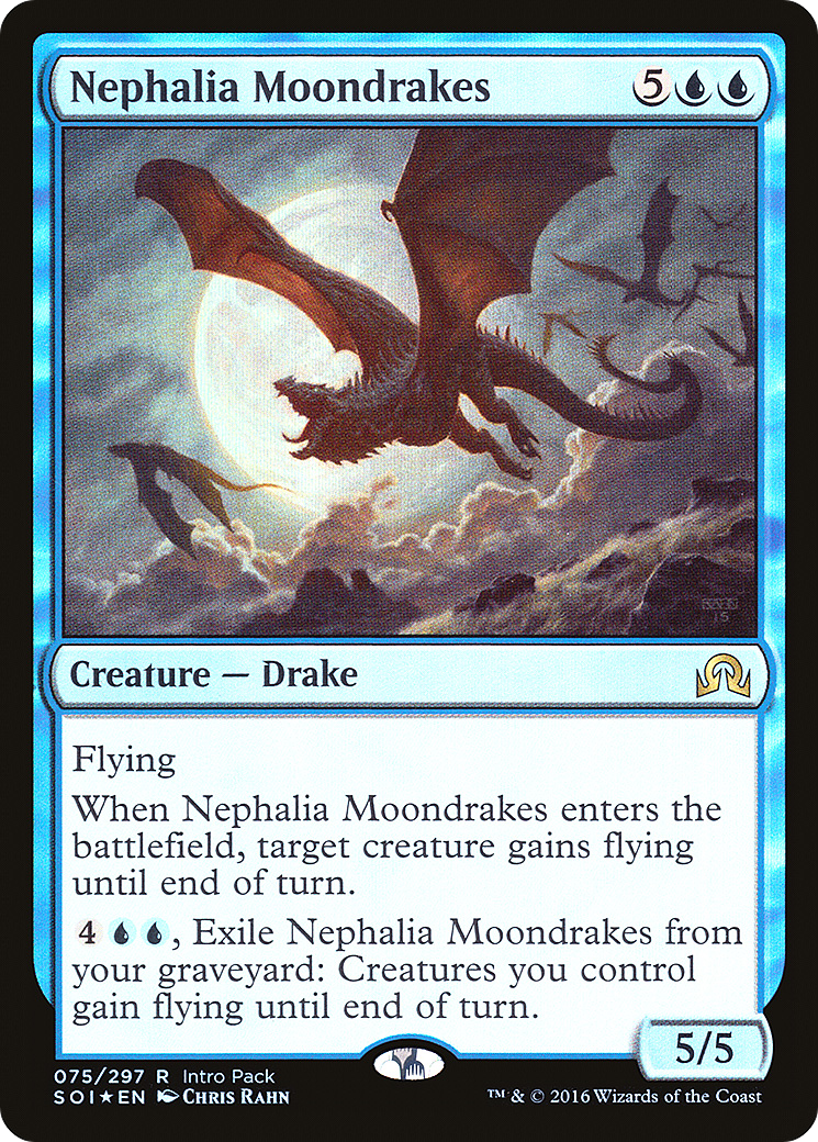 Nephalia Moondrakes (075) Foil - Shadows over Innistrad Promos