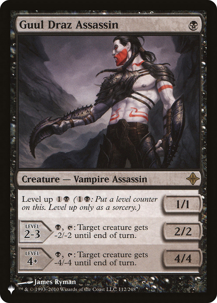Guul Draz Assassin (ROE-112) - The List