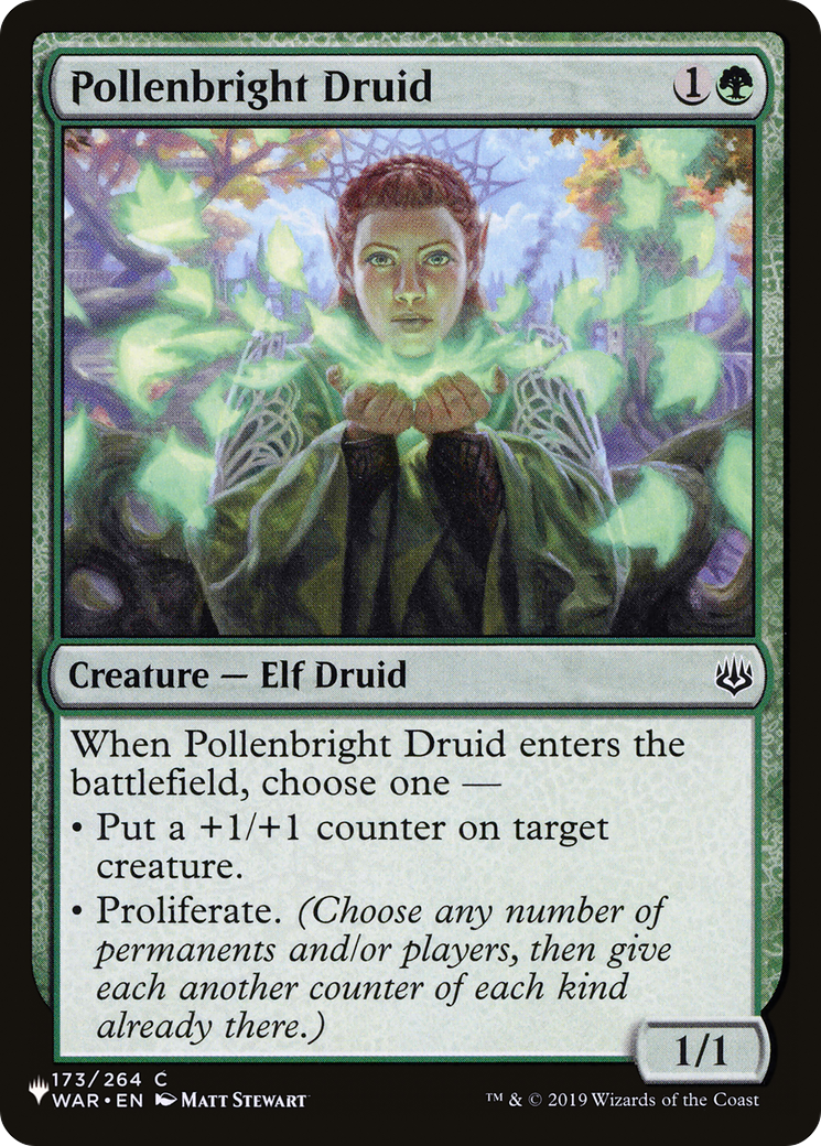 Pollenbright Druid (WAR-173) - The List