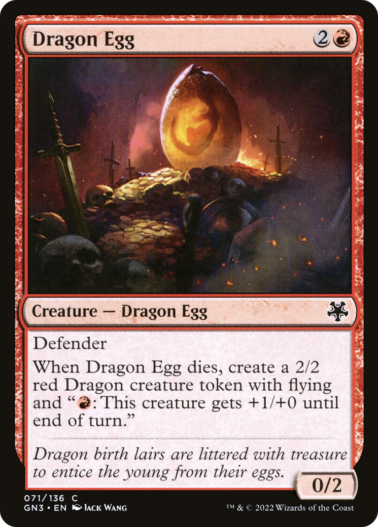 Dragon Egg [Game Night: Free-for-All] | Silver Goblin