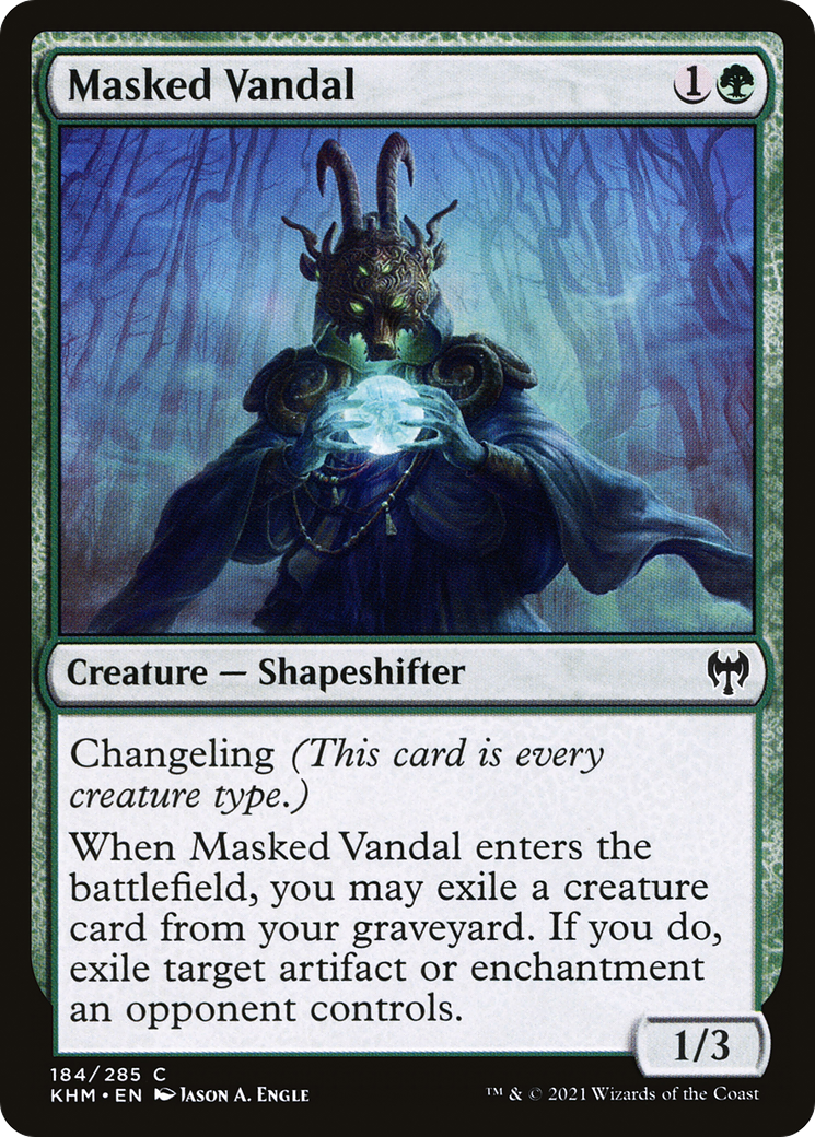 Masked Vandal (184) Foil - Kaldheim