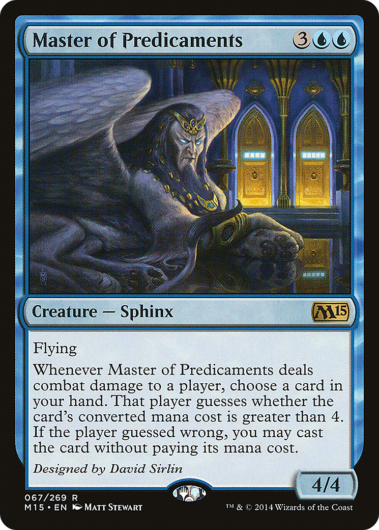 Master of Predicaments (067) Foil - Magic 2015