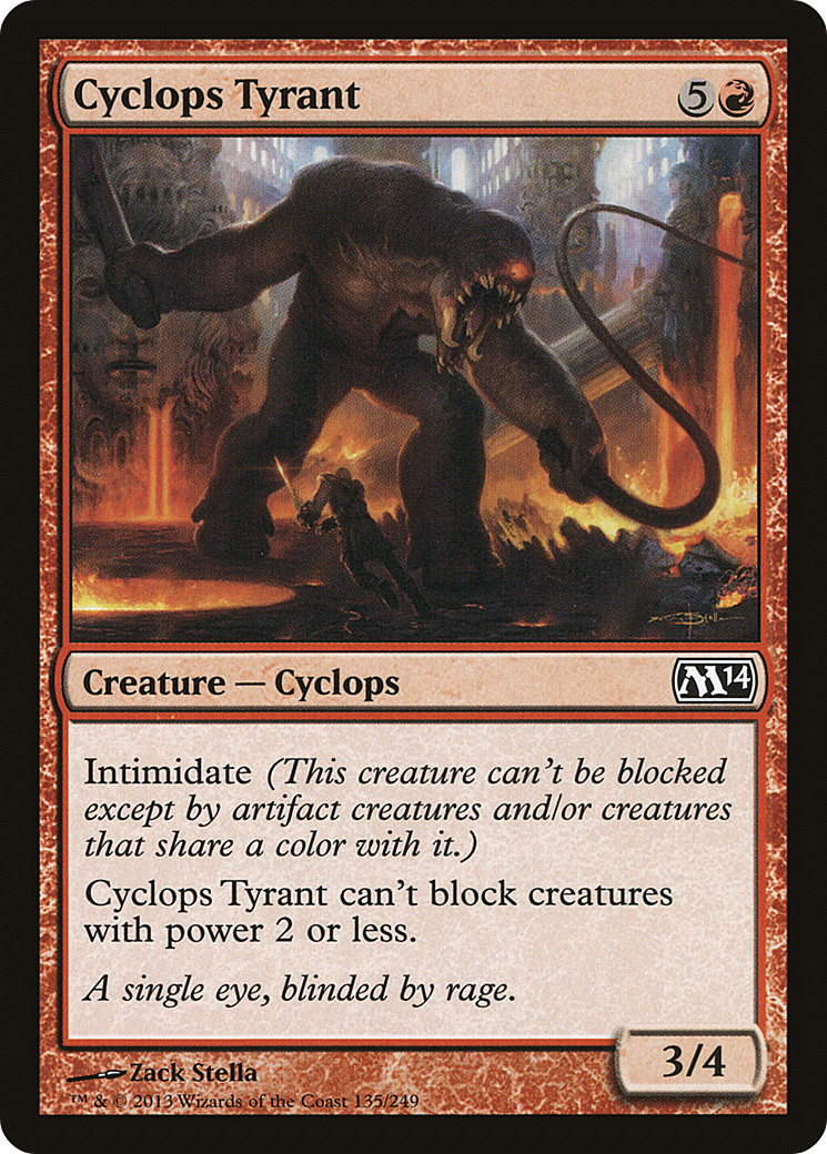Cyclops Tyrant (135) - Magic 2014