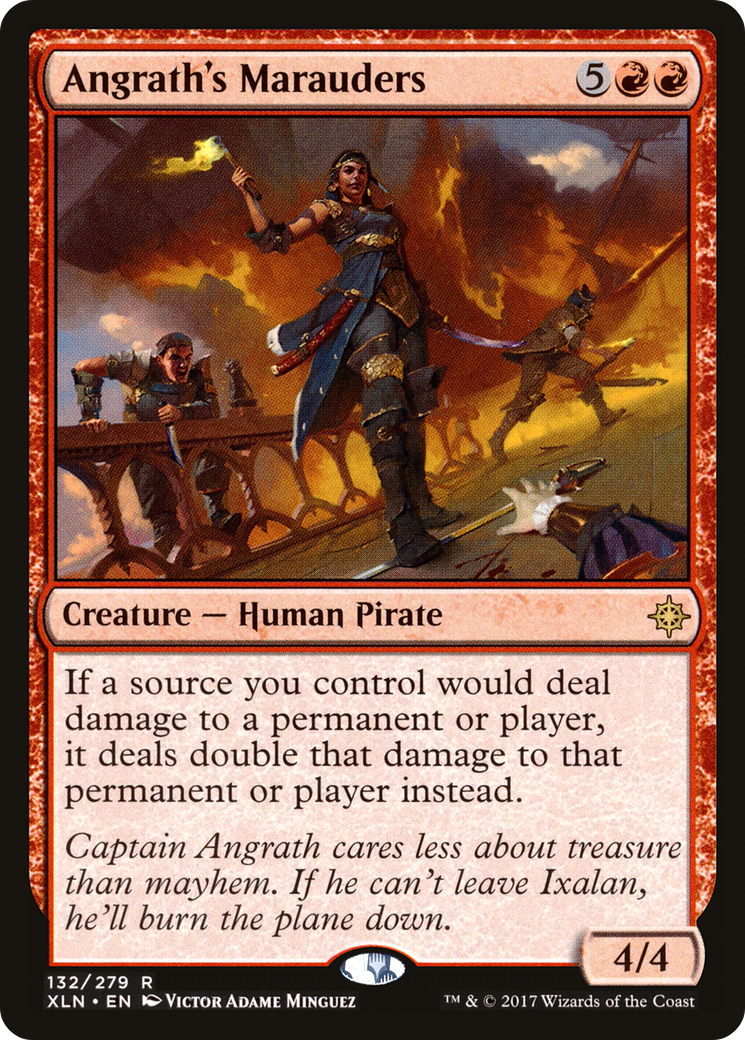Angrath's Marauders (132) Foil - Ixalan