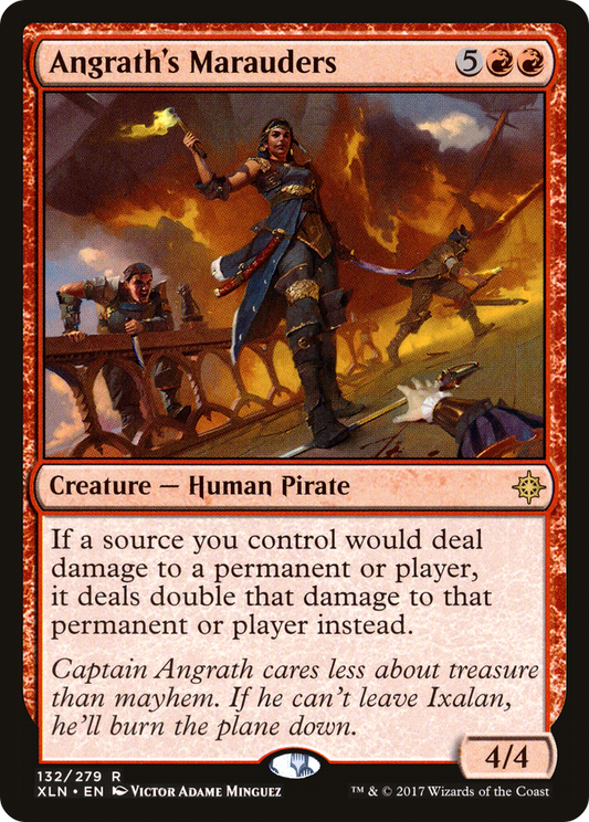 Angrath's Marauders (132) Foil - Ixalan