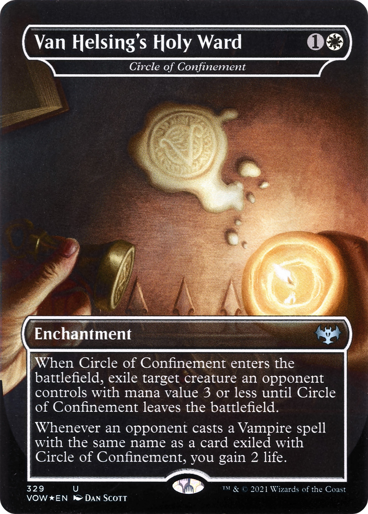 Circle of Confinement - Van Helsing's Holy Ward [Innistrad: Crimson Vow] | Silver Goblin