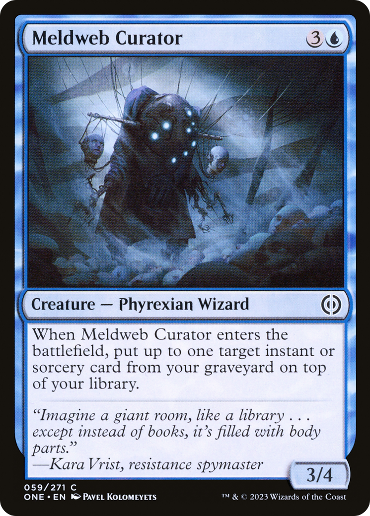 Meldweb Curator [Phyrexia: All Will Be One] | Silver Goblin