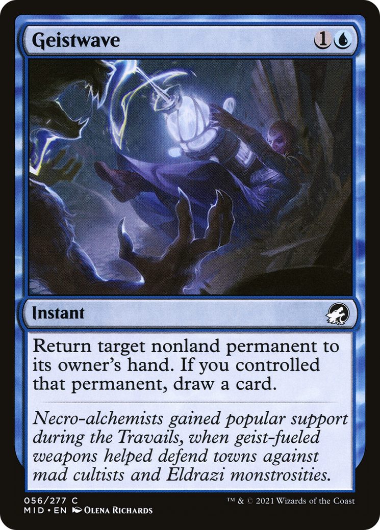 Geistwave (056) Foil - Innistrad: Midnight Hunt