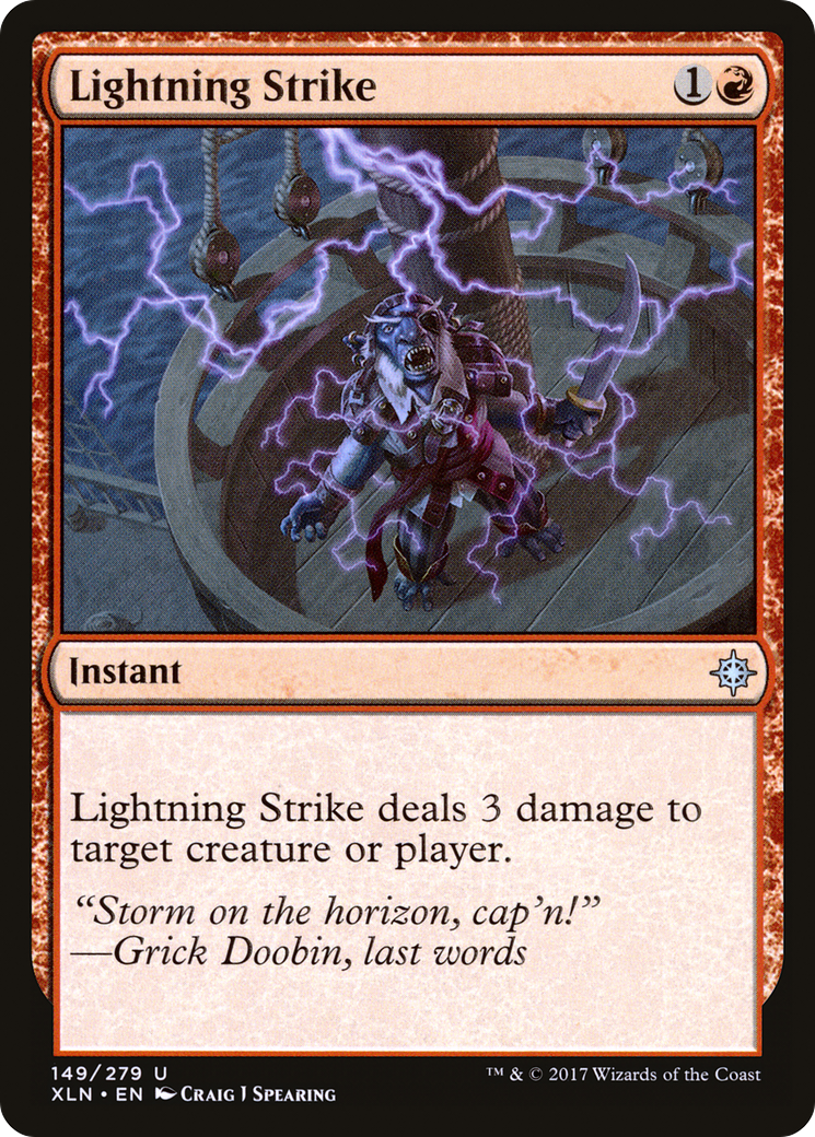 Lightning Strike [Ixalan] Foil
