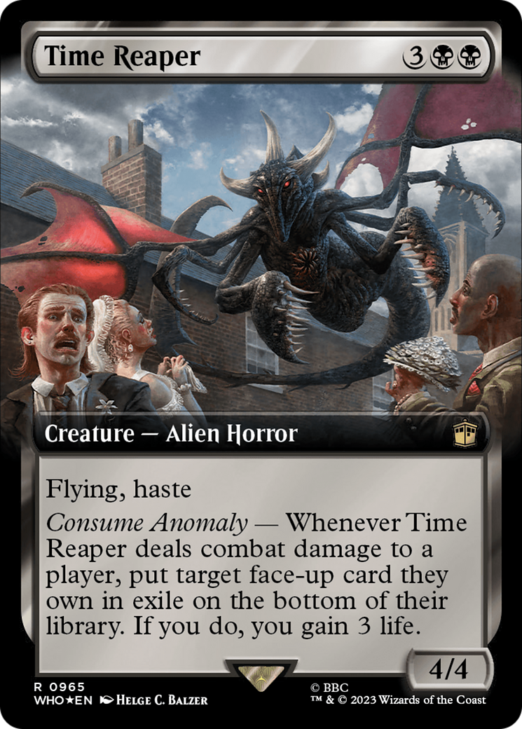 Time Reaper (Extended Art) (965) Foil - Doctor Who