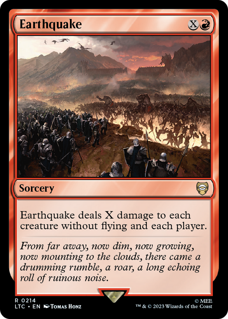 Earthquake (214) - Tales of Middle-earth Commander