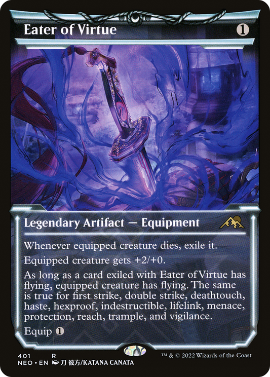 Eater of Virtue (Showcase) (401) - Kamigawa: Neon Dynasty