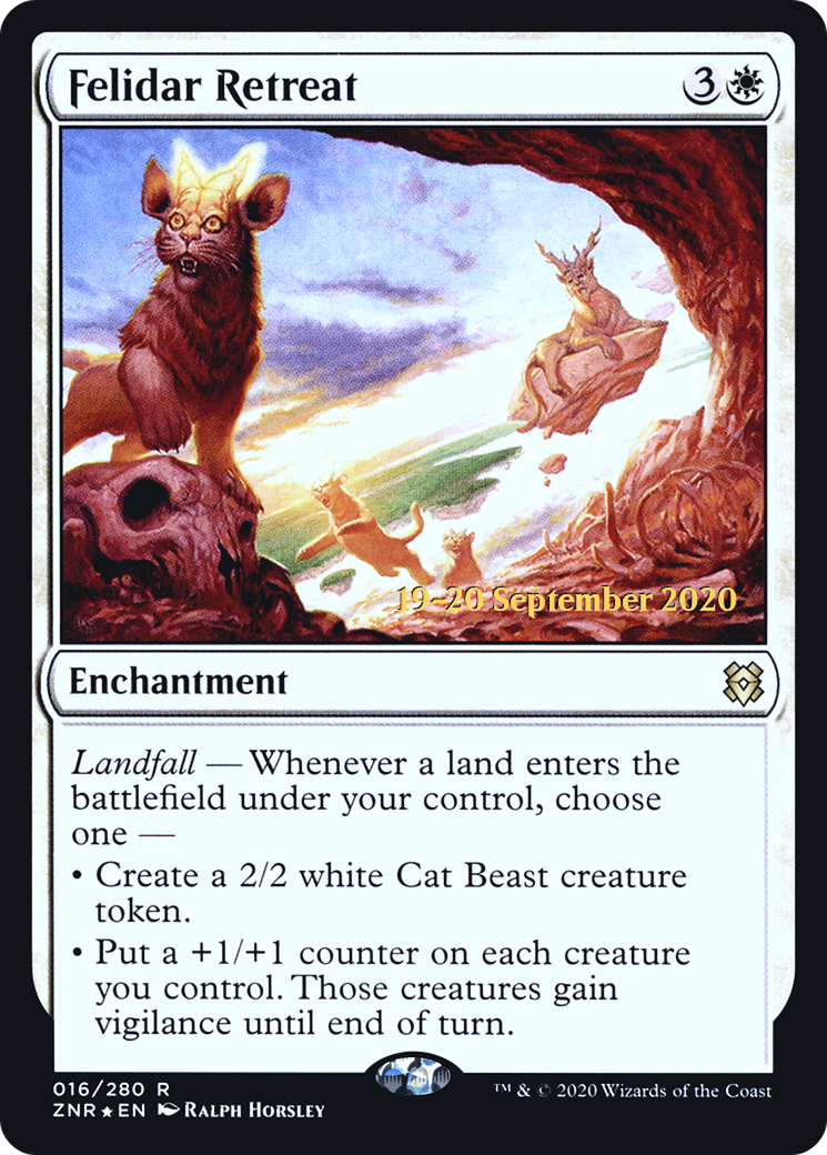 Felidar Retreat (16s) Foil - Zendikar Rising Promos