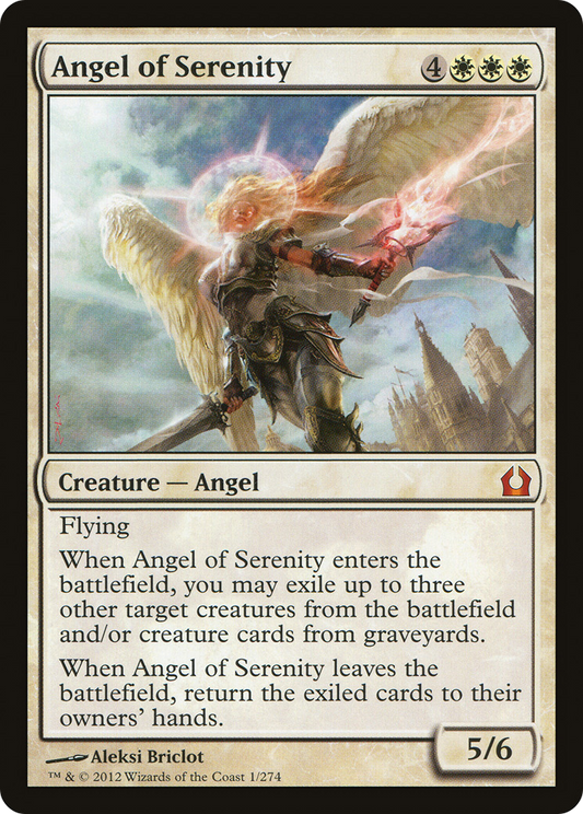 Angel of Serenity (001) - Return to Ravnica