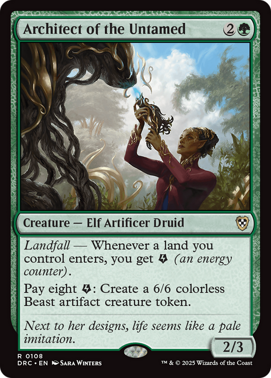 Architect of the Untamed (108) - Commander: Aetherdrift