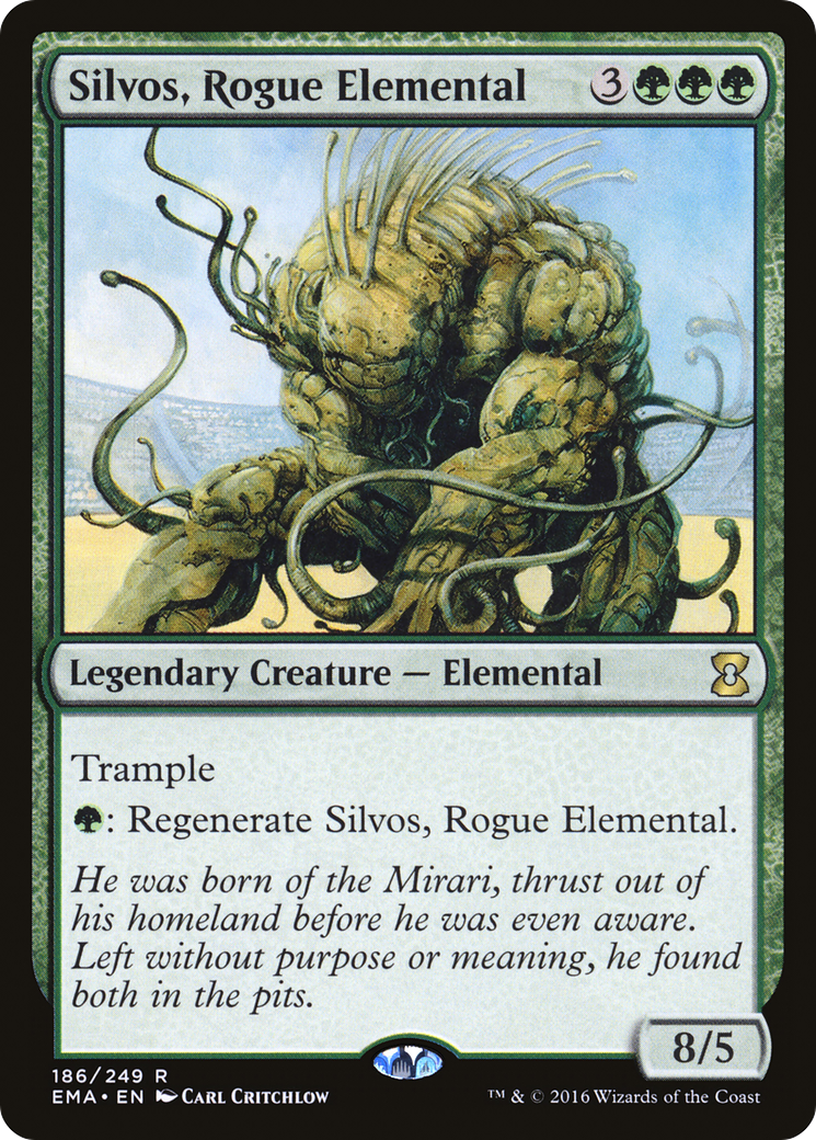 Silvos, Rogue Elemental (186) - Eternal Masters