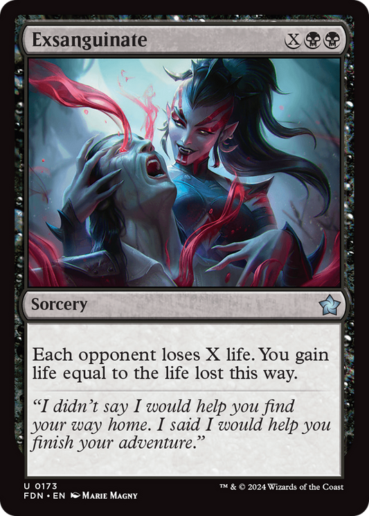 Exsanguinate [Foundations] Foil