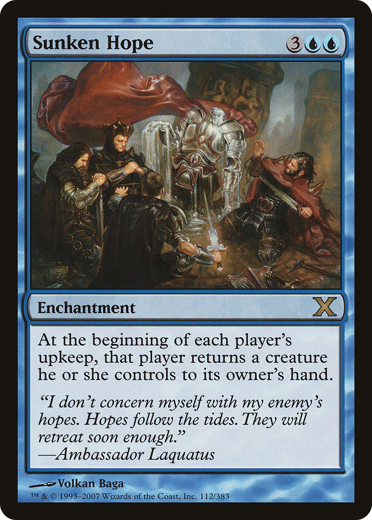 Sunken Hope (112) Foil - Tenth Edition