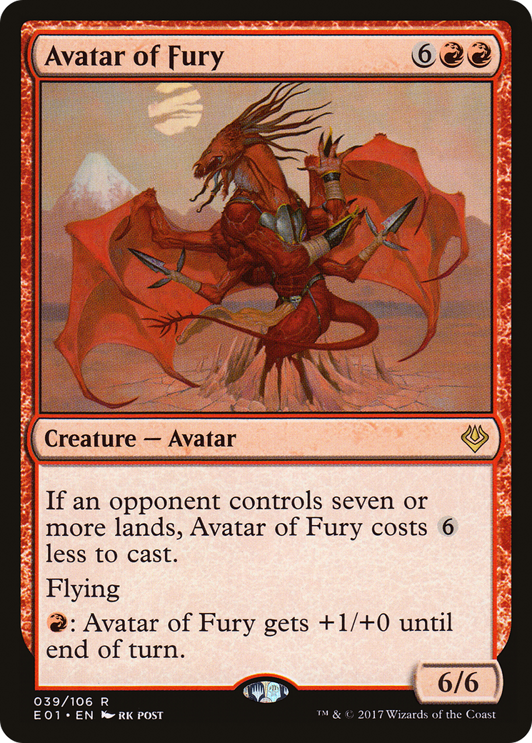 Avatar of Fury (039) - Archenemy: Nicol Bolas
