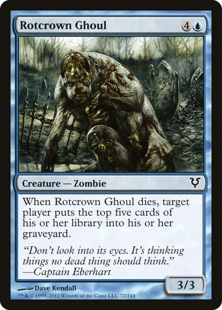 Rotcrown Ghoul (072) - Avacyn Restored