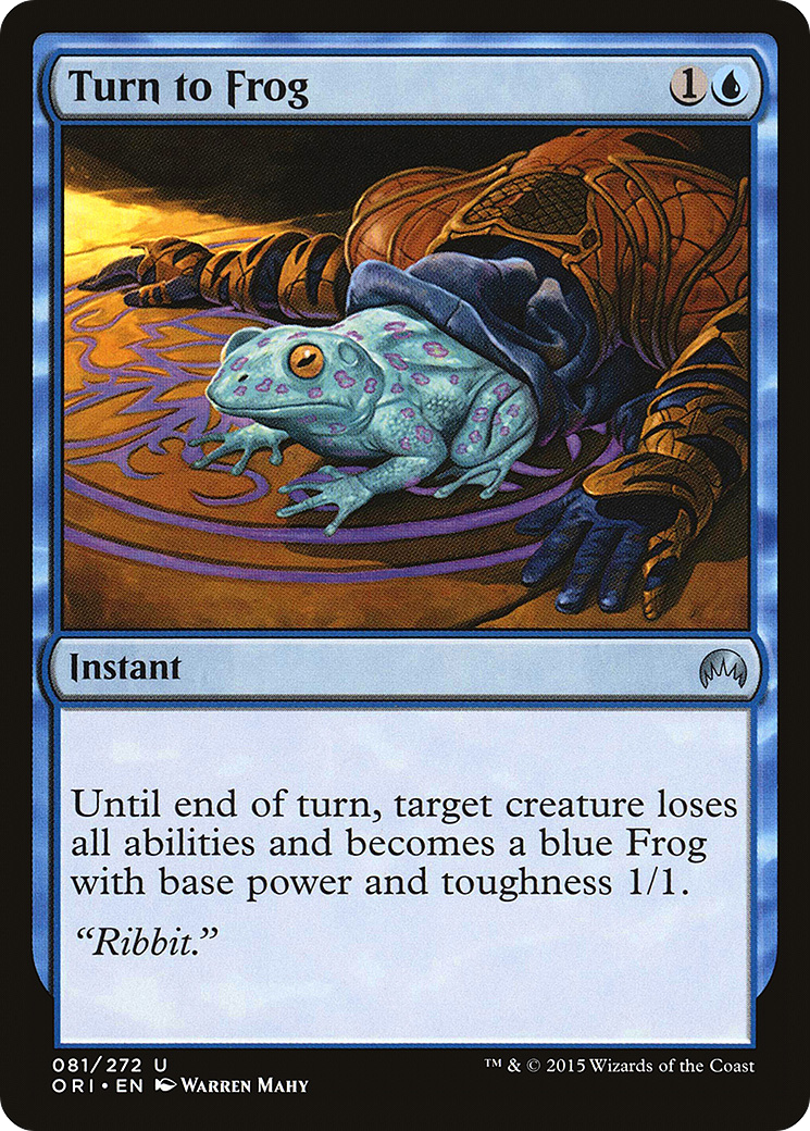 Turn to Frog (081) - Magic Origins