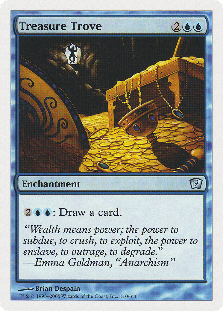 Treasure Trove (110) Foil - Ninth Edition