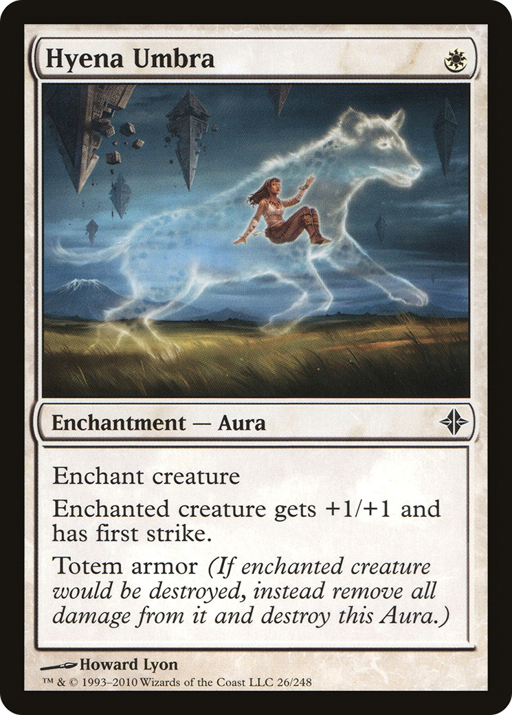 Hyena Umbra (026) Foil - Rise of the Eldrazi