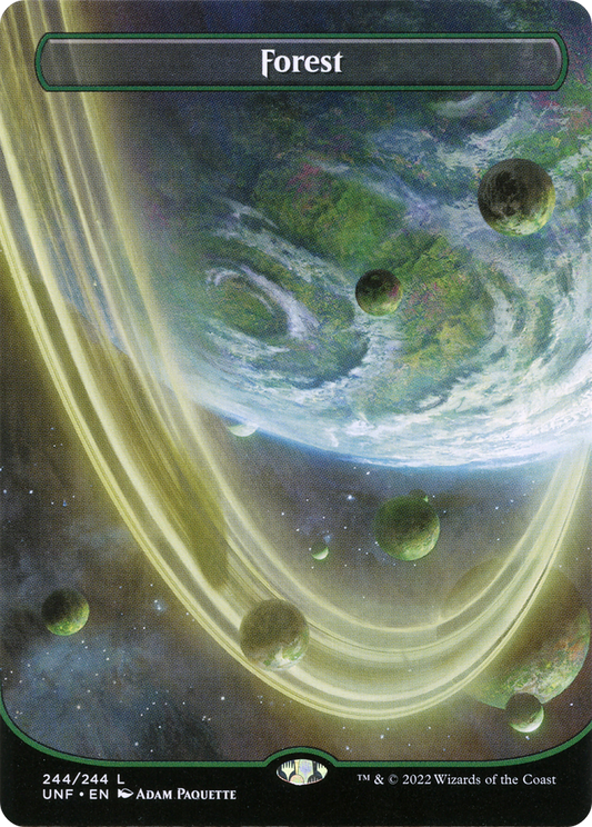 Forest (244) (Orbital Space-ic Land) [Unfinity] Foil
