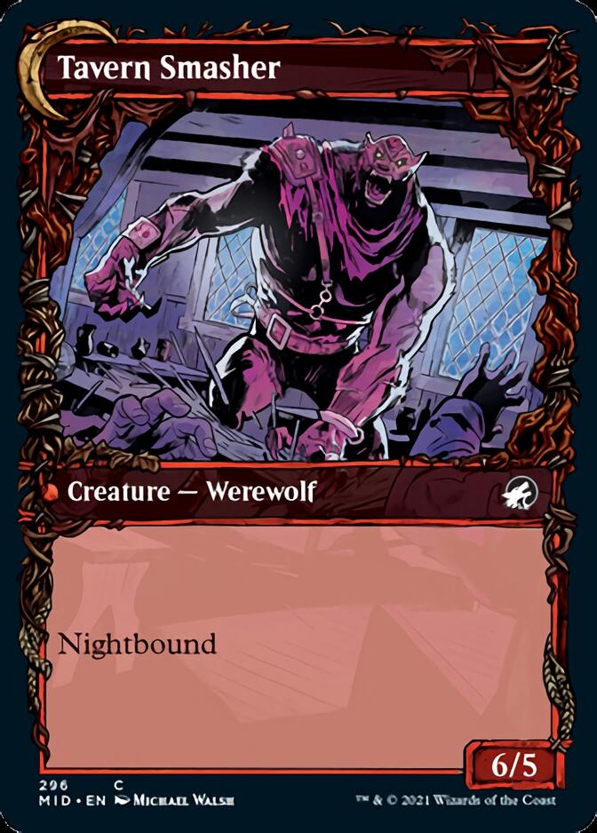 Tavern Ruffian (Showcase) (296) - Innistrad: Midnight Hunt
