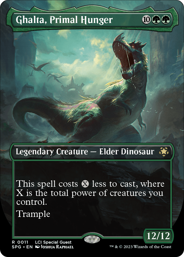 Ghalta, Primal Hunger (Borderless) (011) Foil - Special Guests