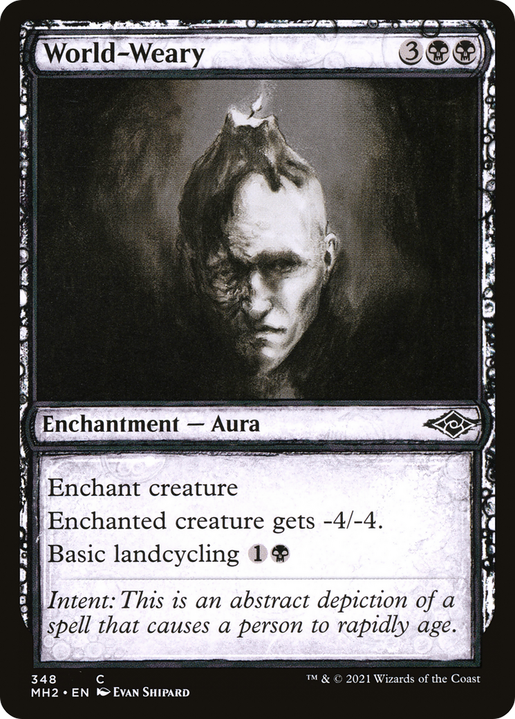 World-Weary (Showcase) (348) Foil - Modern Horizons 2