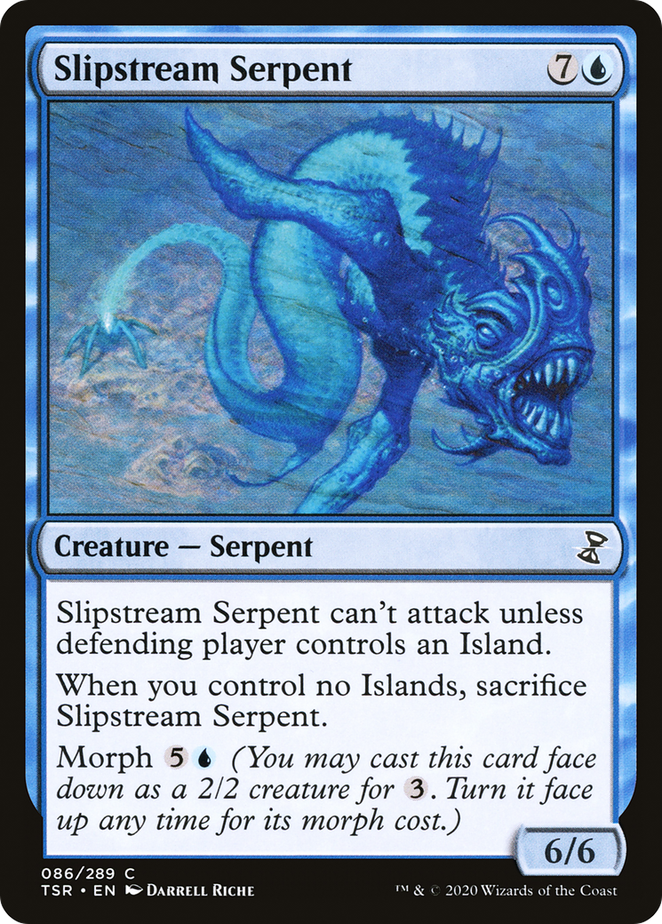 Slipstream Serpent (086) Foil - Time Spiral Remastered