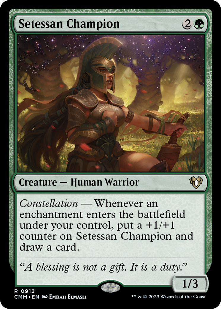 Setessan Champion [Commander Masters] | Silver Goblin