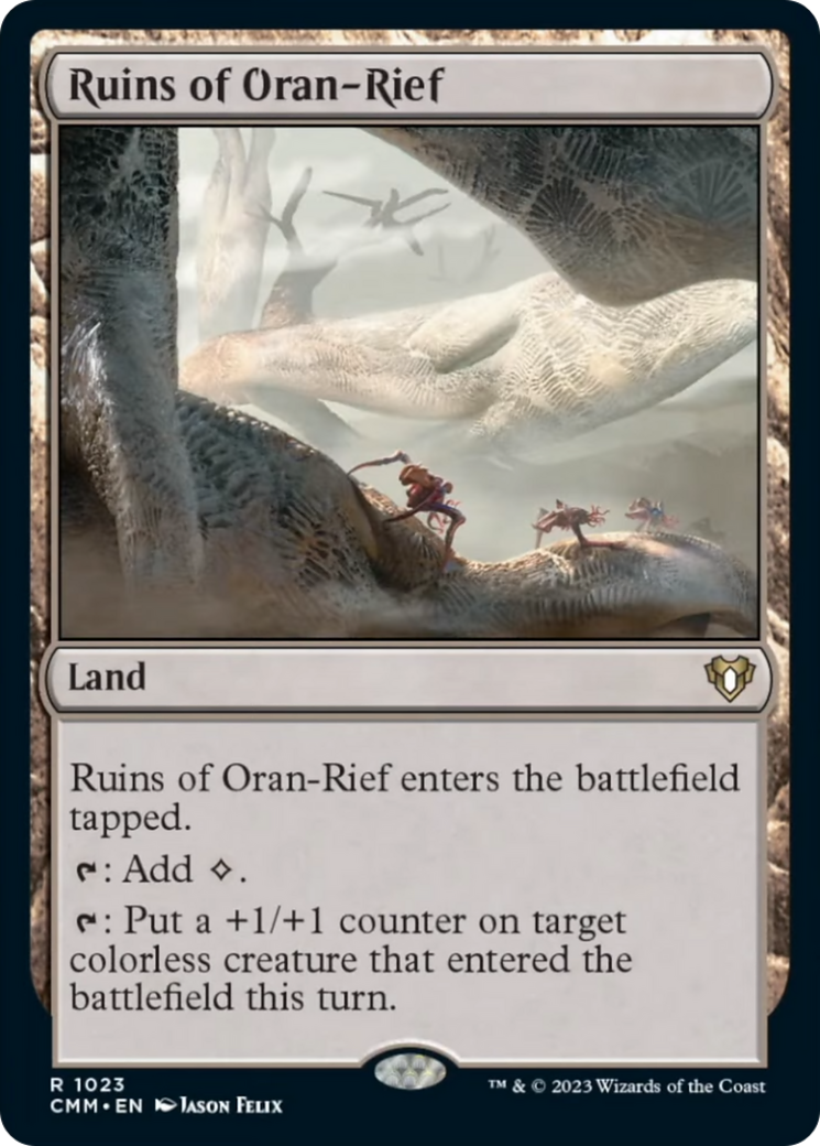 Ruins of Oran-Rief [Commander Masters] | Silver Goblin