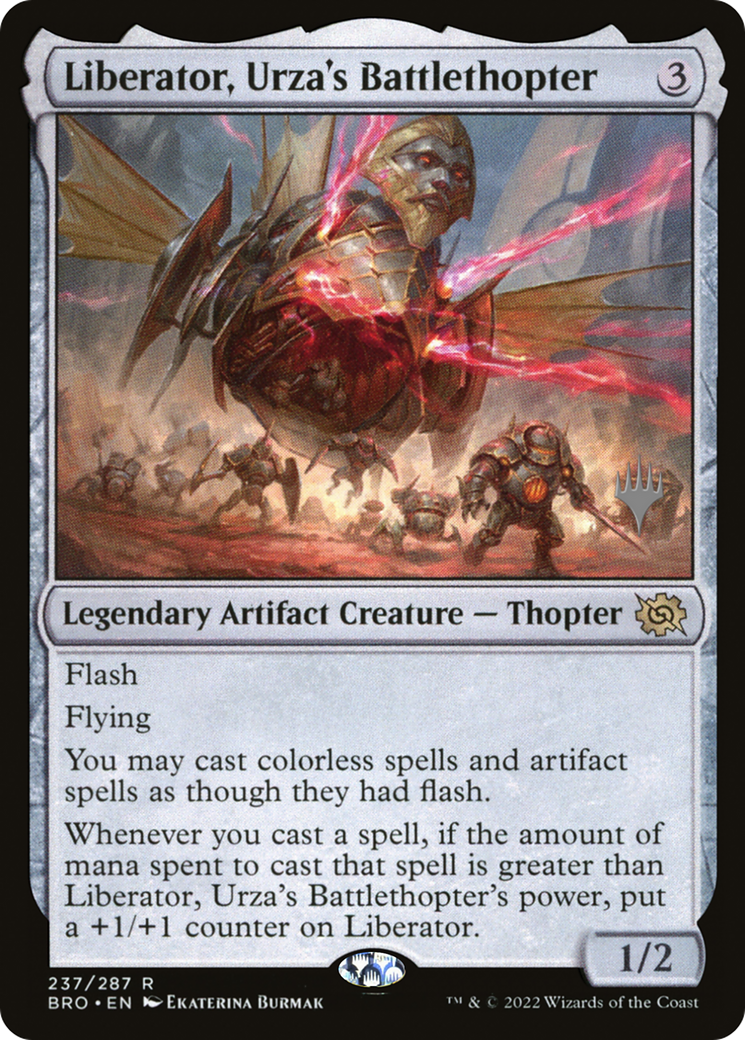 Liberator, Urza's Battlethopter (237) Foil - The Brothers' War Promos