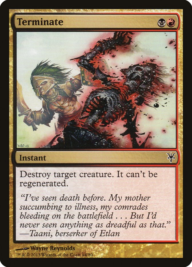 Terminate (064) - Duel Decks: Sorin vs. Tibalt