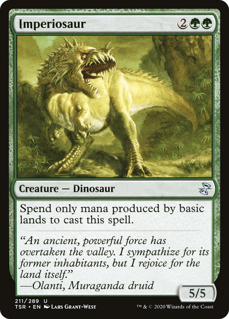 Imperiosaur (211) Foil - Time Spiral Remastered