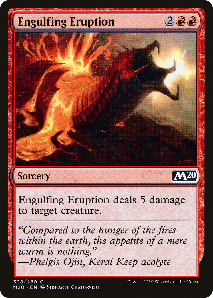 Engulfing Eruption (328) - Core Set 2020