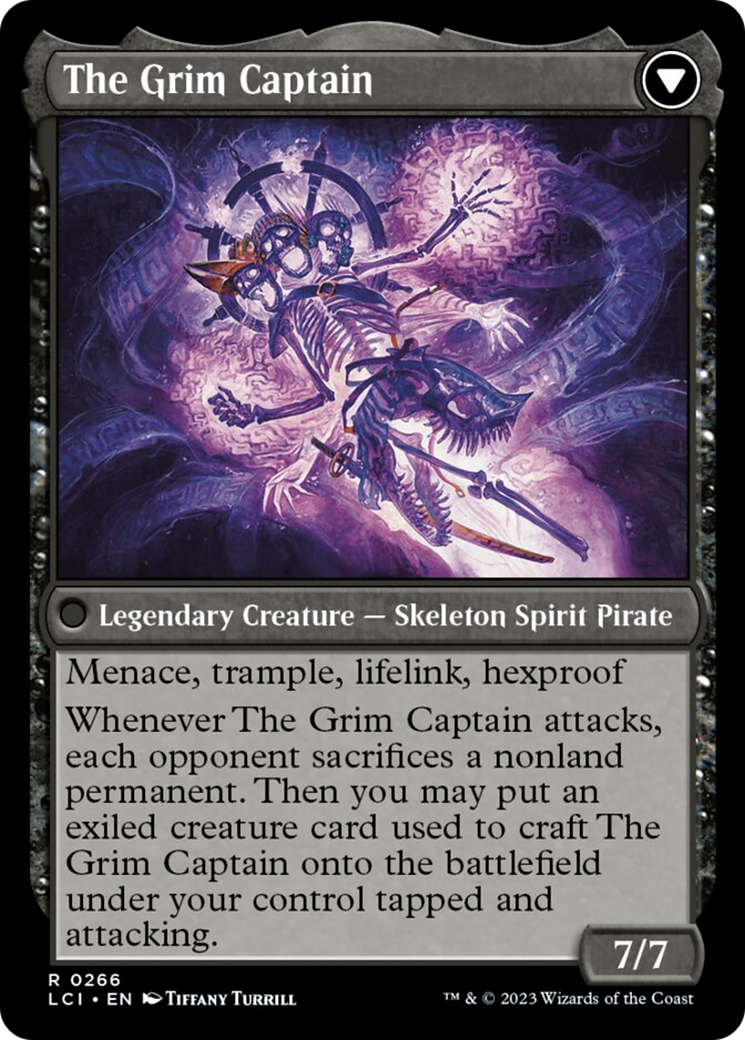 Throne of the Grim Captain (266) Foil - The Lost Caverns of Ixalan